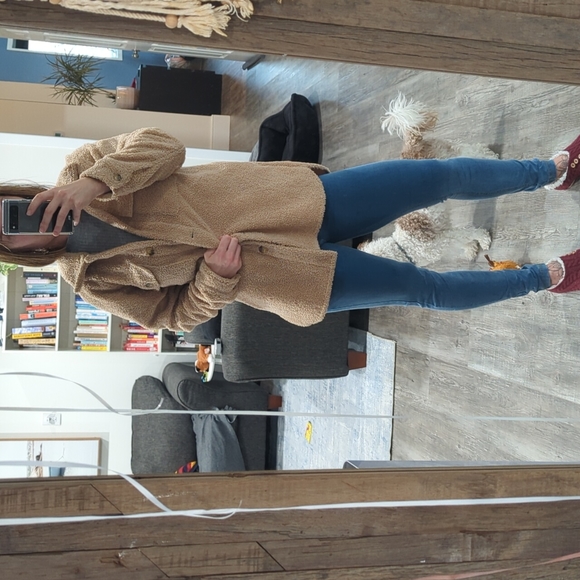 Teddy style winter jacket - Picture 3 of 5